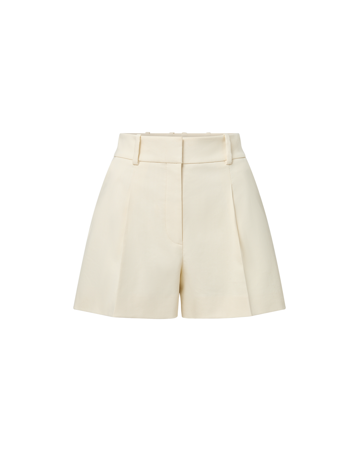 Veronica Beard | Craig Pleated Short in Ecru Ecru