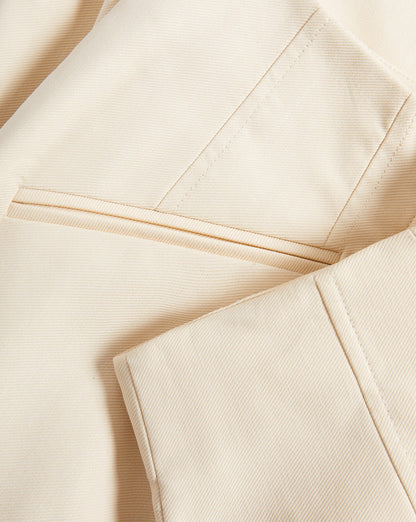 Veronica Beard | Cassidee Wide-Leg Pant in Ecru Ecru