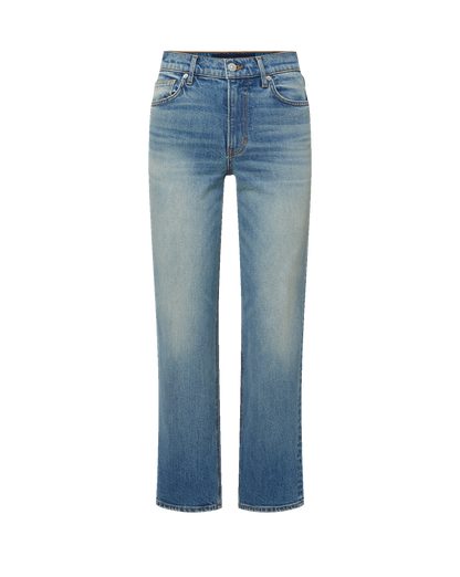 Veronica Beard | Leah Straight-Leg Jean in Light Wash Denim Jaw Drop Jaw Drop