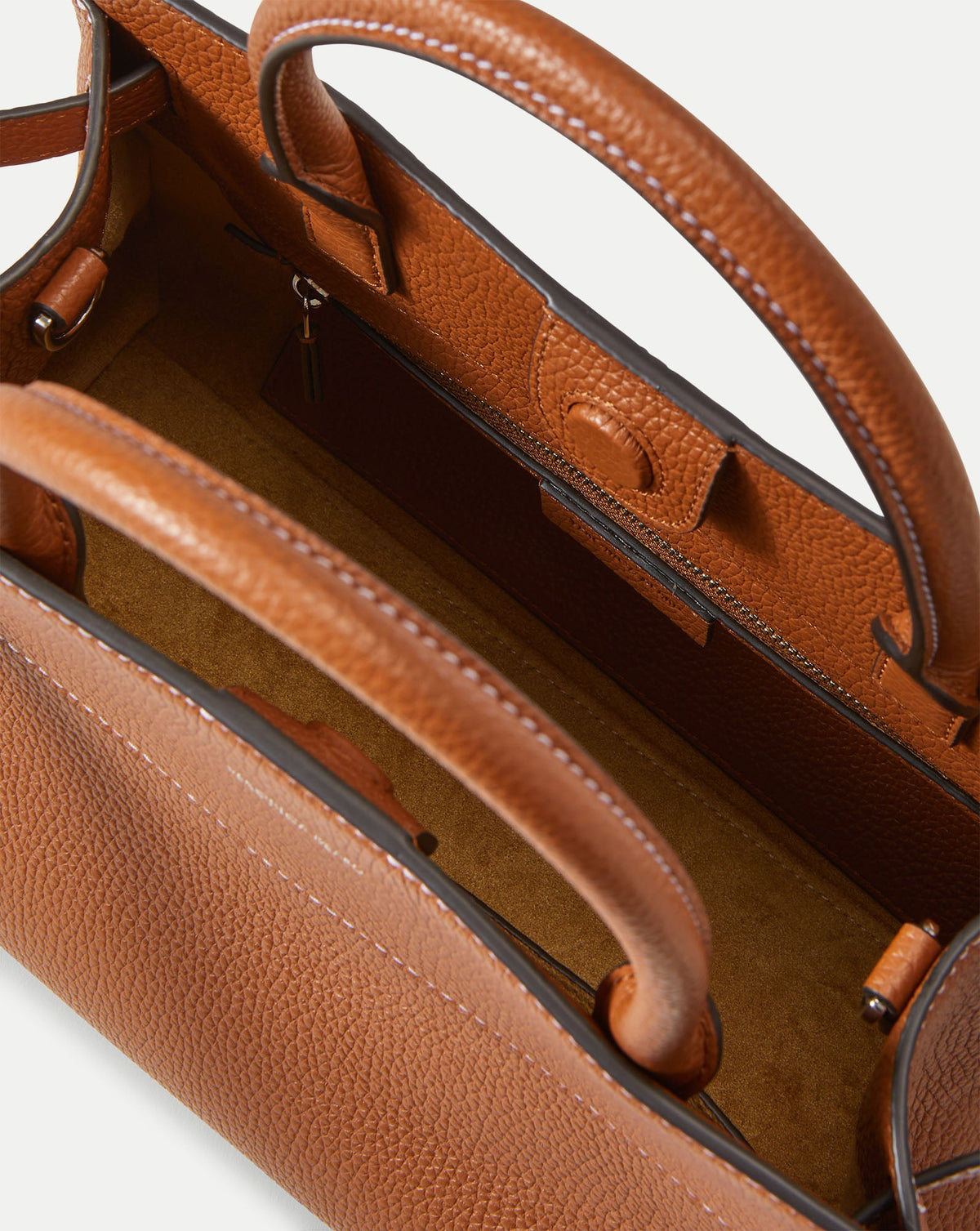 Veronica Beard | Veronica Beard Dash Bag in Tan Leather Hazelwood Hazelwood