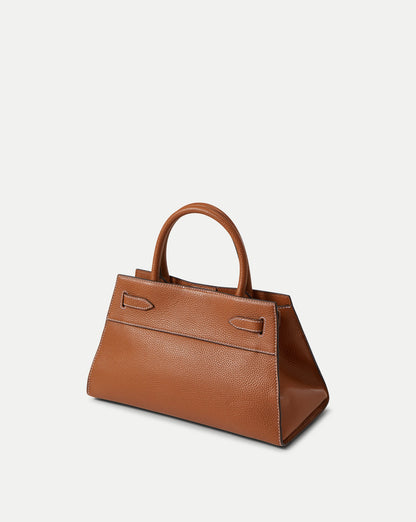 Veronica Beard | Veronica Beard Dash Bag in Tan Leather Hazelwood Hazelwood