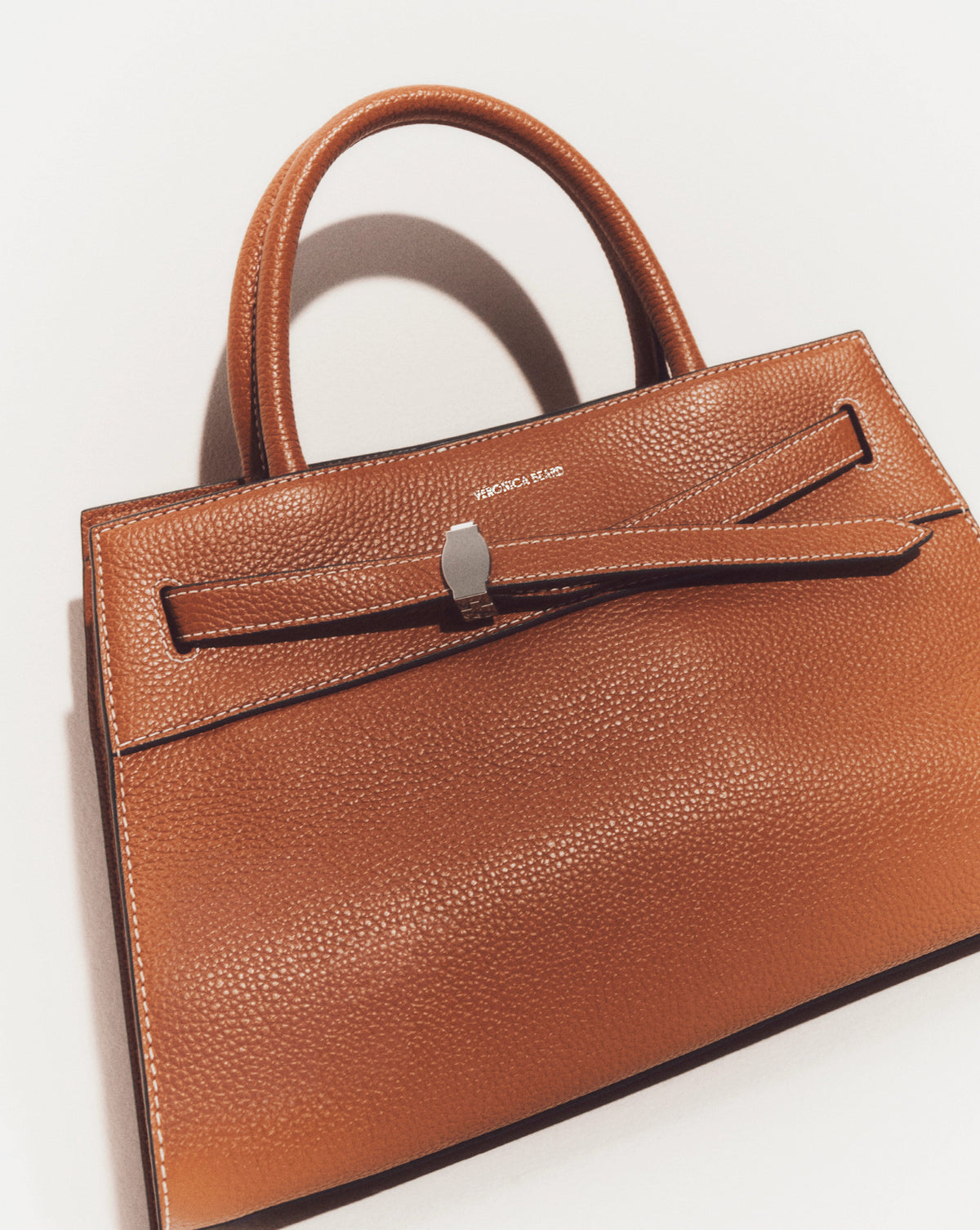 Veronica Beard | Veronica Beard Dash Bag in Tan Leather Hazelwood Hazelwood
