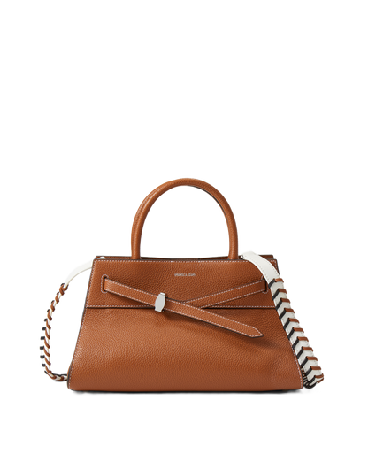 Veronica Beard | Veronica Beard Dash Bag in Tan Leather Hazelwood Hazelwood
